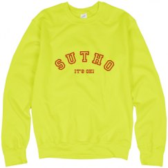Unisex Neon Crewneck Sweatshirt