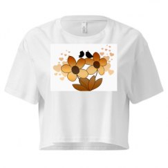 Ladies Festival Cali Crop Top Tee