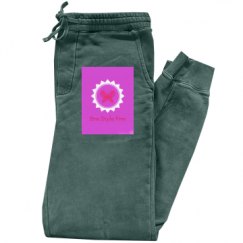 Pigment-Dyed Fleece Pants