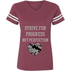 Ladies Relaxed Fit Vintage Sports Tee