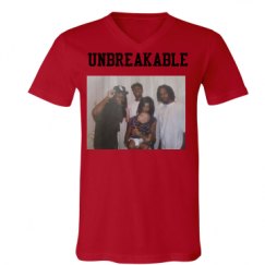 Unisex V-Neck Jersey Tee