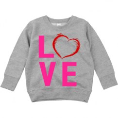 Toddler Crewneck Basic Promo Sweatshirt