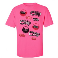 Unisex Ultra Cotton Safety Neon Crewneck Tee