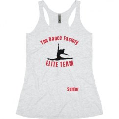 Ladies Slim Fit Super Soft Racerback Triblend Tank