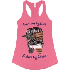Ladies Slim Fit Racerback Tank Top