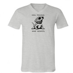 Unisex V-Neck Jersey Tee