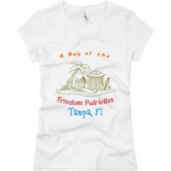 Ladies Slim Fit Basic Promo Jersey Tee