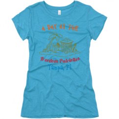 Ladies Slim Fit Super Soft Triblend Tee