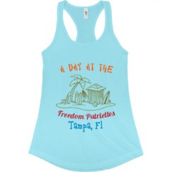 Ladies Slim Fit Racerback Tank Top