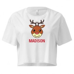 Ladies Festival Cali Crop Top Tee