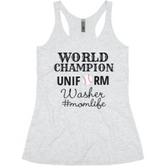 Ladies Slim Fit Super Soft Racerback Triblend Tank