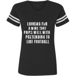 Ladies Relaxed Fit Vintage Sports Tee