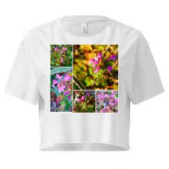 Ladies Festival Cali Crop Top Tee