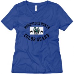 Ladies Relaxed Fit V-Neck Tee