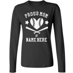 Ladies Relaxed Fit Basic Long Sleeve Tee