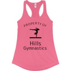 Ladies Slim Fit Racerback Tank Top
