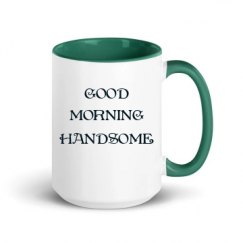 15oz Ceramic Mug with Color Inside