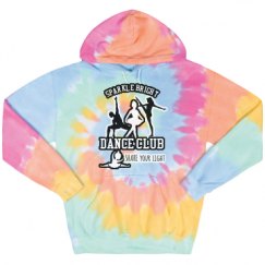 Unisex Tie-Dye Fleece Hoodie