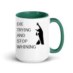 15oz Ceramic Mug with Color Inside