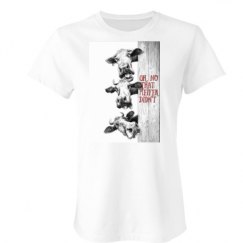 Ladies Slim Fit Favorite Tee
