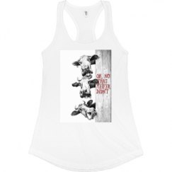 Ladies Slim Fit Racerback Tank Top