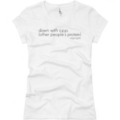 Ladies Slim Fit Basic Promo Jersey Tee