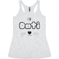 Ladies Slim Fit Super Soft Racerback Triblend Tank