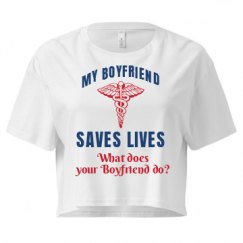 Ladies Festival Cali Crop Top Tee