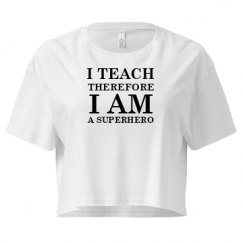 Ladies Festival Cali Crop Top Tee