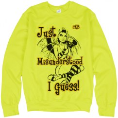 Unisex Neon Crewneck Sweatshirt