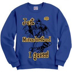 Unisex Film and Foil Crewneck Sweatshirt