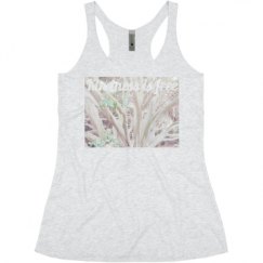 Ladies Slim Fit Super Soft Racerback Triblend Tank