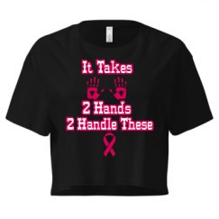 Ladies Festival Cali Crop Top Tee