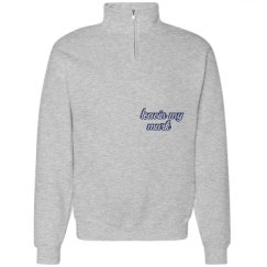 Unisex Cadet Collar Sweatshirt