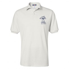 Unisex Polo/Golf Shirt, Blue Logo