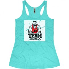 Ladies Slim Fit Super Soft Racerback Triblend Tank