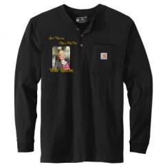 Unisex Carhartt Long Sleeve Henley Tee 