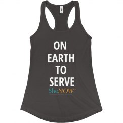 ON EARTH TO SERVE TANK - SHENOW