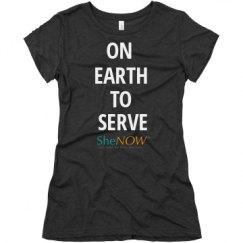Ladies Slim Fit Super Soft Triblend Tee