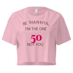 Ladies Festival Cali Crop Top Tee