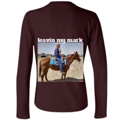 Ladies Relaxed Fit Basic Long Sleeve Tee