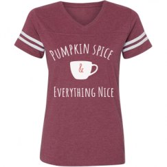 Ladies Relaxed Fit Vintage Sports Tee