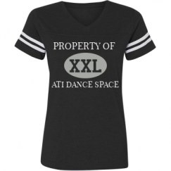 Ladies Relaxed Fit Vintage Sports Tee