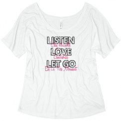 Ladies Flowy Slouchy Tee