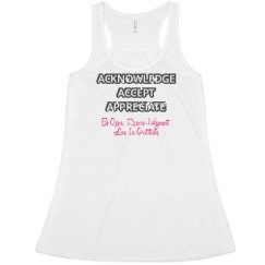Ladies Flowy Racerback Tank