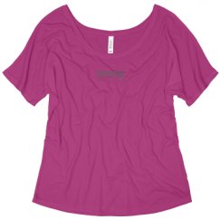 Ladies Flowy Slouchy Tee