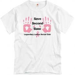 Breast Cancer Second Base Pink