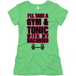 Ladies Slim Fit Super Soft Triblend Tee