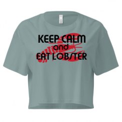 Ladies Festival Cali Crop Top Tee