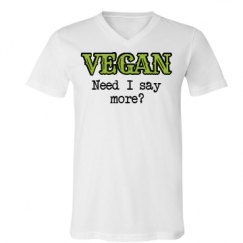 Unisex V-Neck Jersey Tee